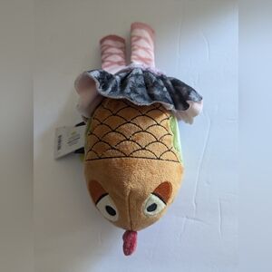 Barkbox Ernesto Ballerino Fish Squeaker Toy